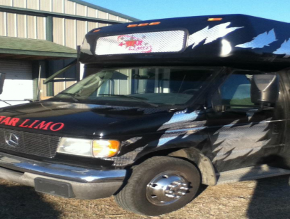 Get party started with our Black Party Bus Limo! 